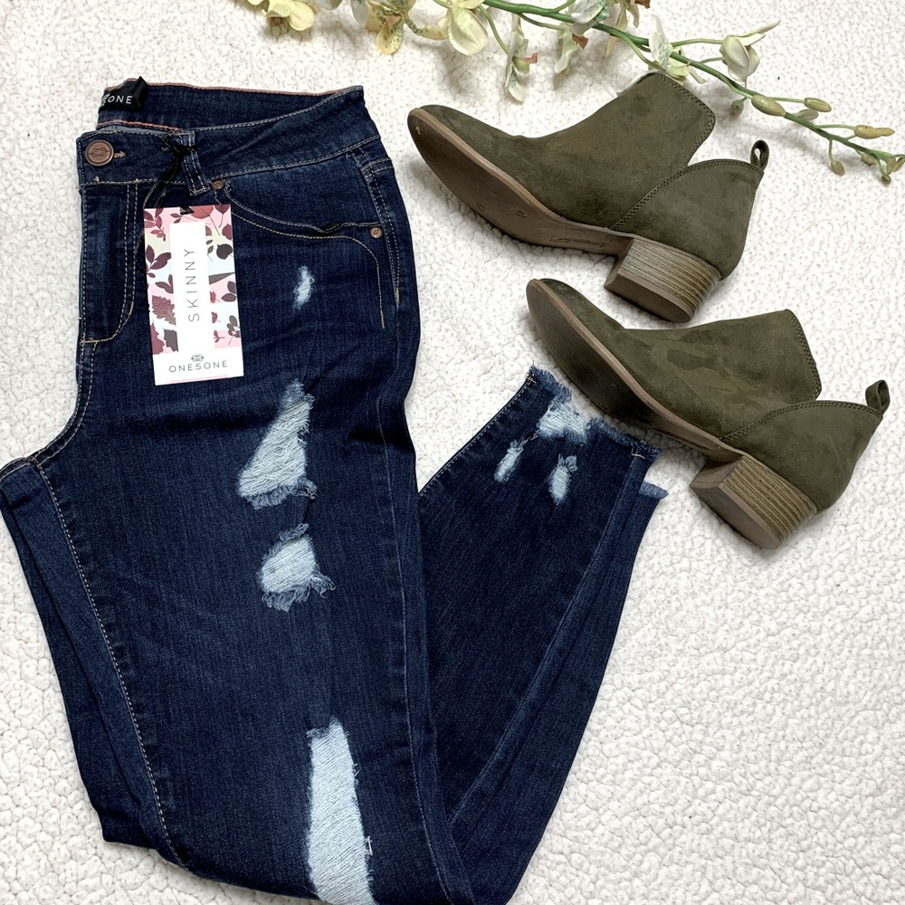 One 5O One skinny jeans